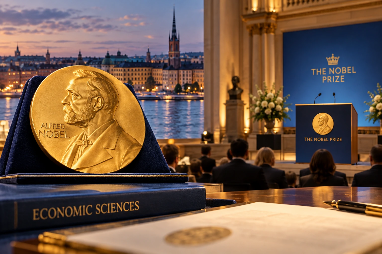 Nobel Economics Prize Verdict Due in Stockholm Today